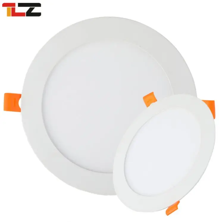 Ультра тонкий IP44 встроенный алюминия площади светодиодные панели 6 Вт