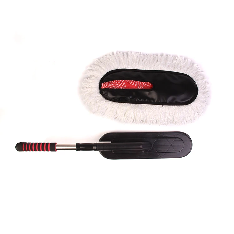 factory supply microfiber car duster with telescopic handle