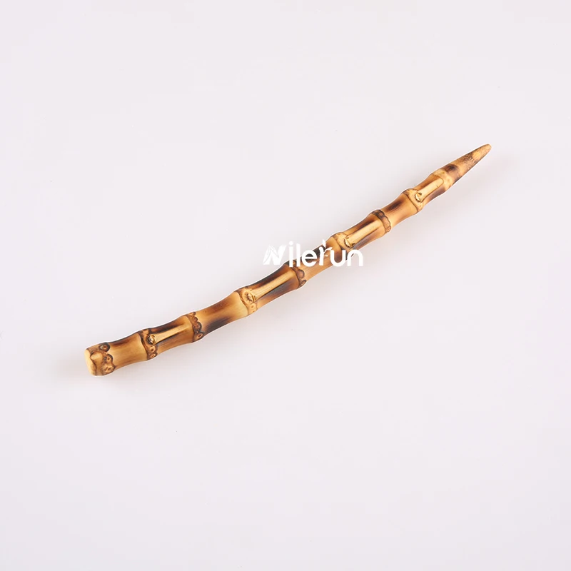 2020 New style creative vintage hair accessories ornament natural bamboo wood rattan bamboo root hairpin hair pin