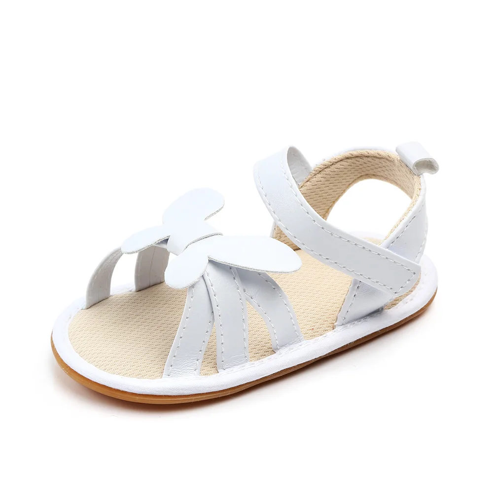 Лидер продаж, летняя красивая обувь с бантом для маленьких девочек, сандалии
