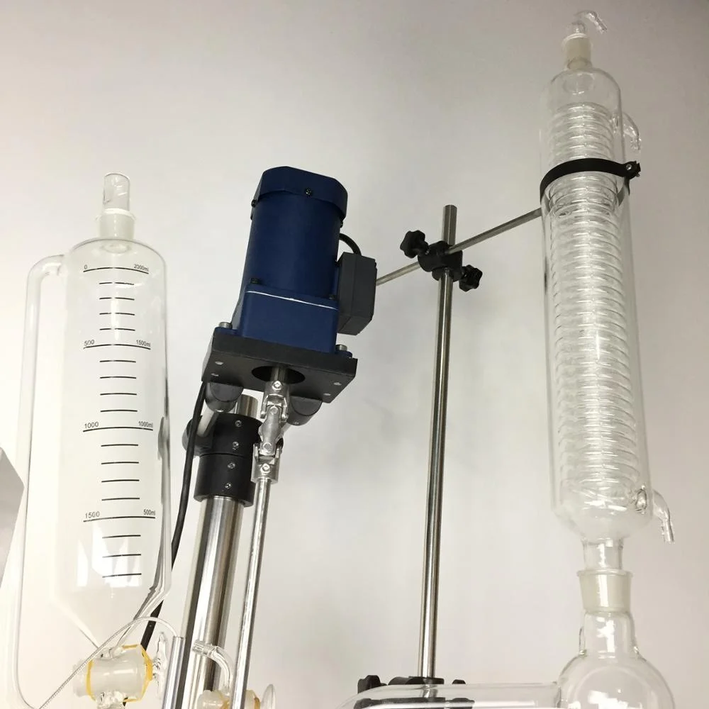 Topacelab 1 to 20 Liter 50l 100l Jacketed Glass Reactor with Cooling Jacket