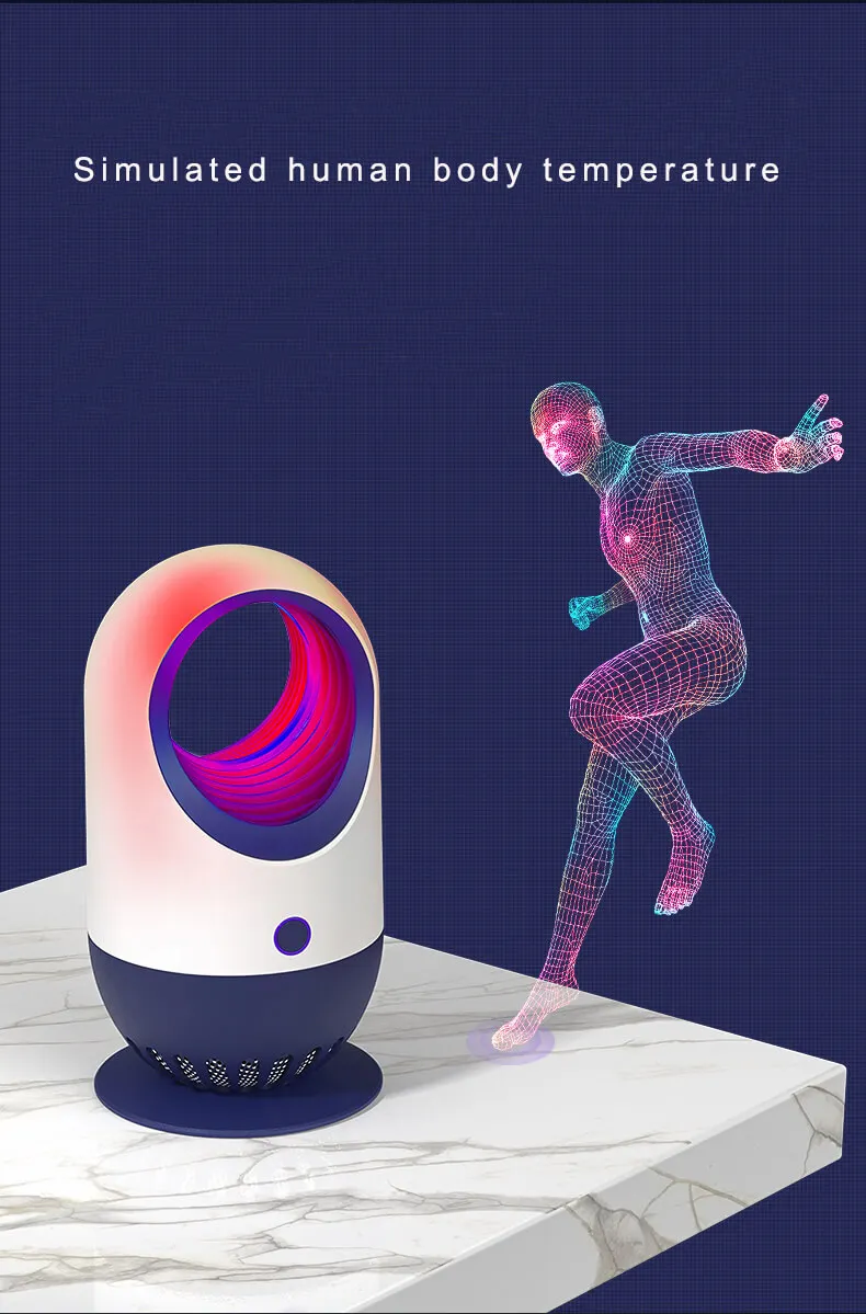  EPA MK02 умная электрическая ловушка для насекомых светодиодная лампа борьбы с вредителями USB-кабелем средство уничтожения вредителей