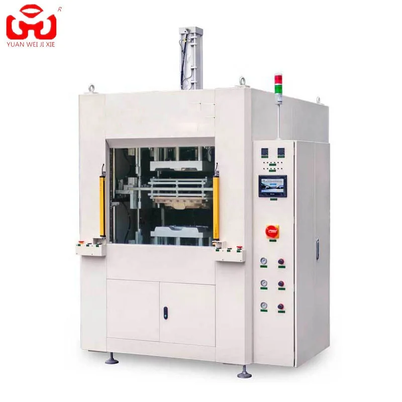 Hot plate welding machine for automobile water tank