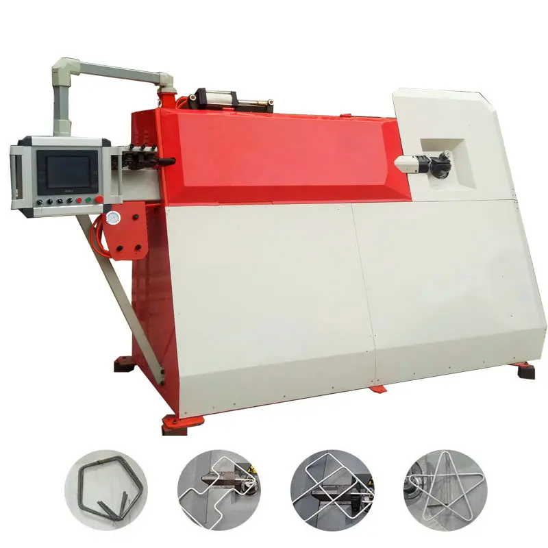 construction CNC automatic stirrup steel wire bending machine for concrete bar rebar