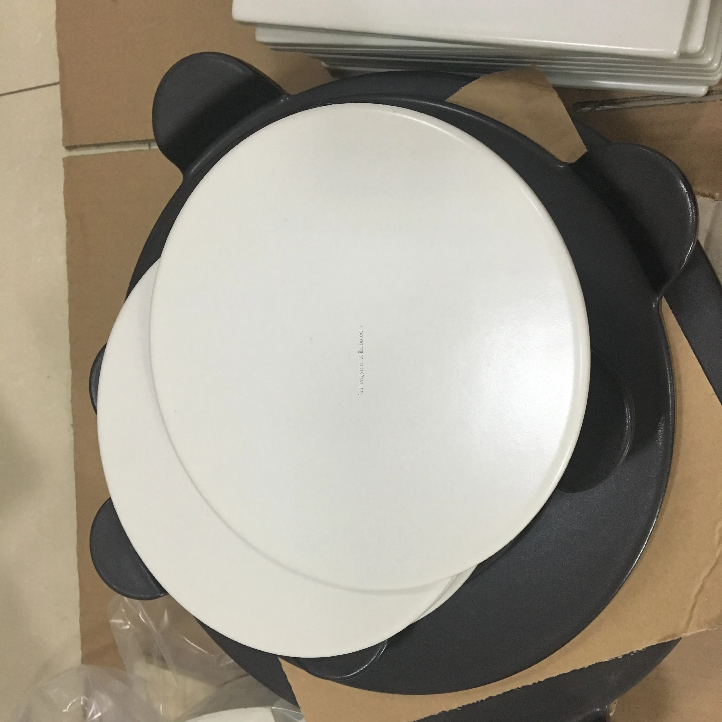 12 inch Round Pizza stone for home oven or BBQ grill with LFGB certificate