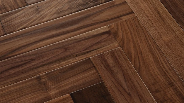 Herringbone Parquet Floor Floating Engineered Wood Teak/walnut Timber Luxury OAK