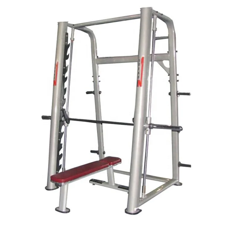 Leekon Professional Gym Bench Smith Machine Fitness Equipment Multi Functional Smith Machine Commercial Gym Smith Machine