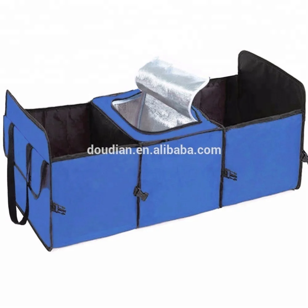Folding Cooler Car Trunk Organizer