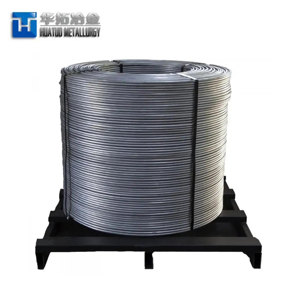 2021 Hot Sale High Quality Silicon Calcium Cored Wire from China Manufacturer