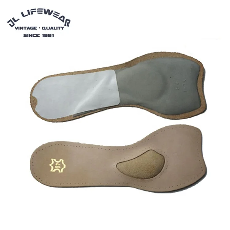 Новый дизайн Здоровый Массаж ног 3/4 обуви стелька кожа