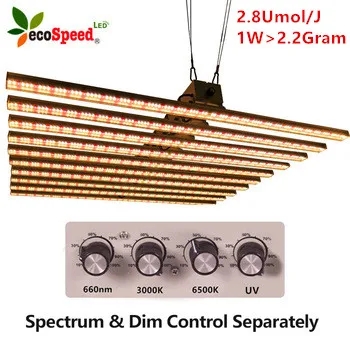 IP65 Waterproof adjustable equal 1000w hps led grow light bar 800w for indoor plants