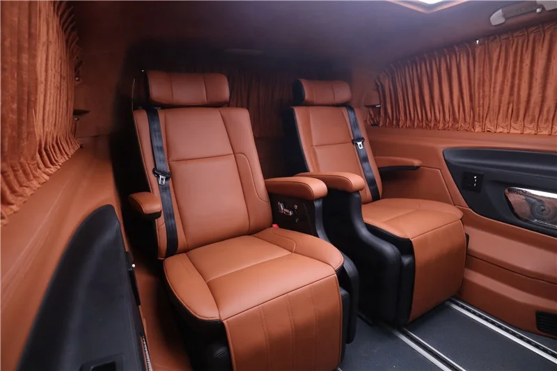 
luxury Single electric car chair customized seat for alphard Vito Vclass with massage 