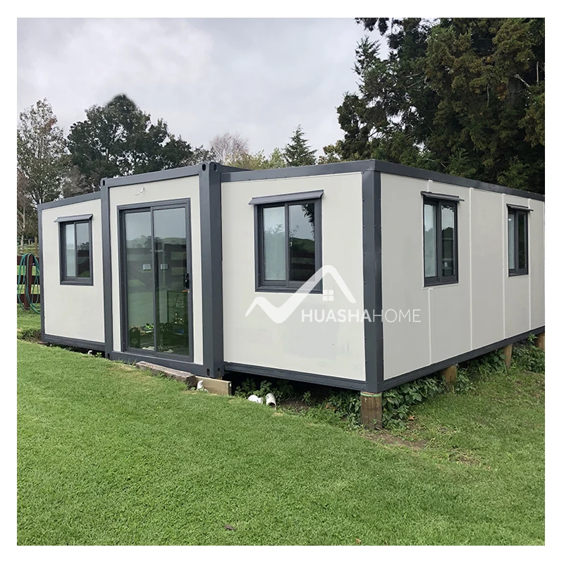 Australian Standard Expendable Modular Prefab Homes 2 Bedroom Houses Plan Graphic Design Modern Prefabricated House Villa HS
