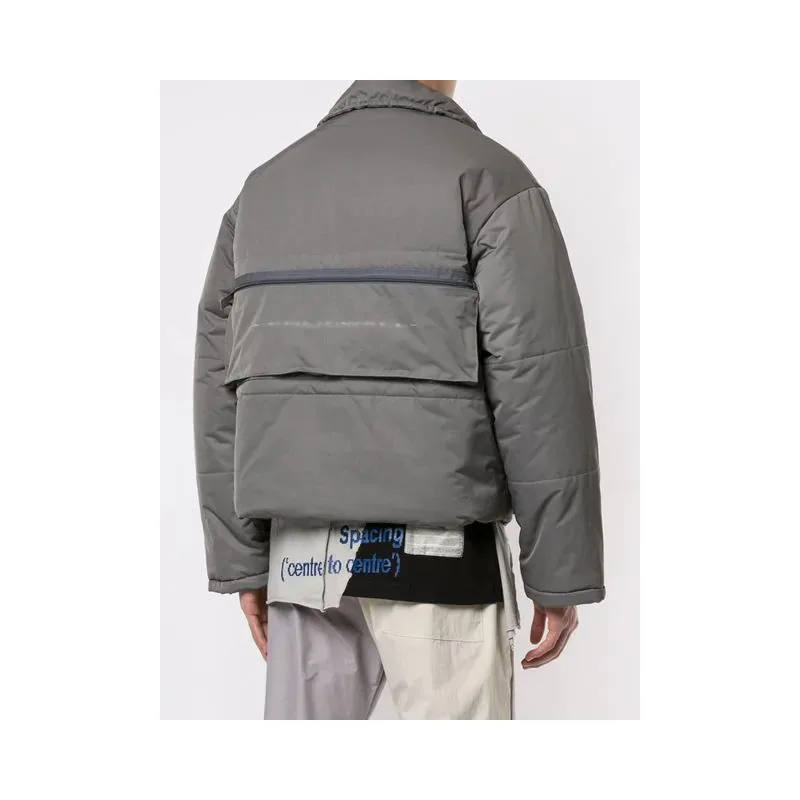 OEM Men New Fashion Design High Quality Oversized Pocket Padded Jacket
