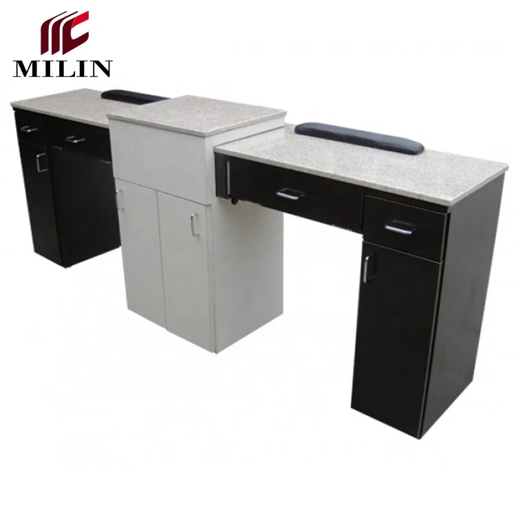 Marble manicure table  for sale manicure table nail salon furniture with drawer  for hot sale