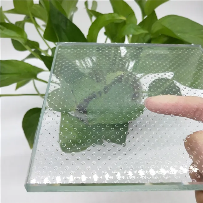 Новейшее ультра прозрачное противоскользящее стекло для пола легко очищающее