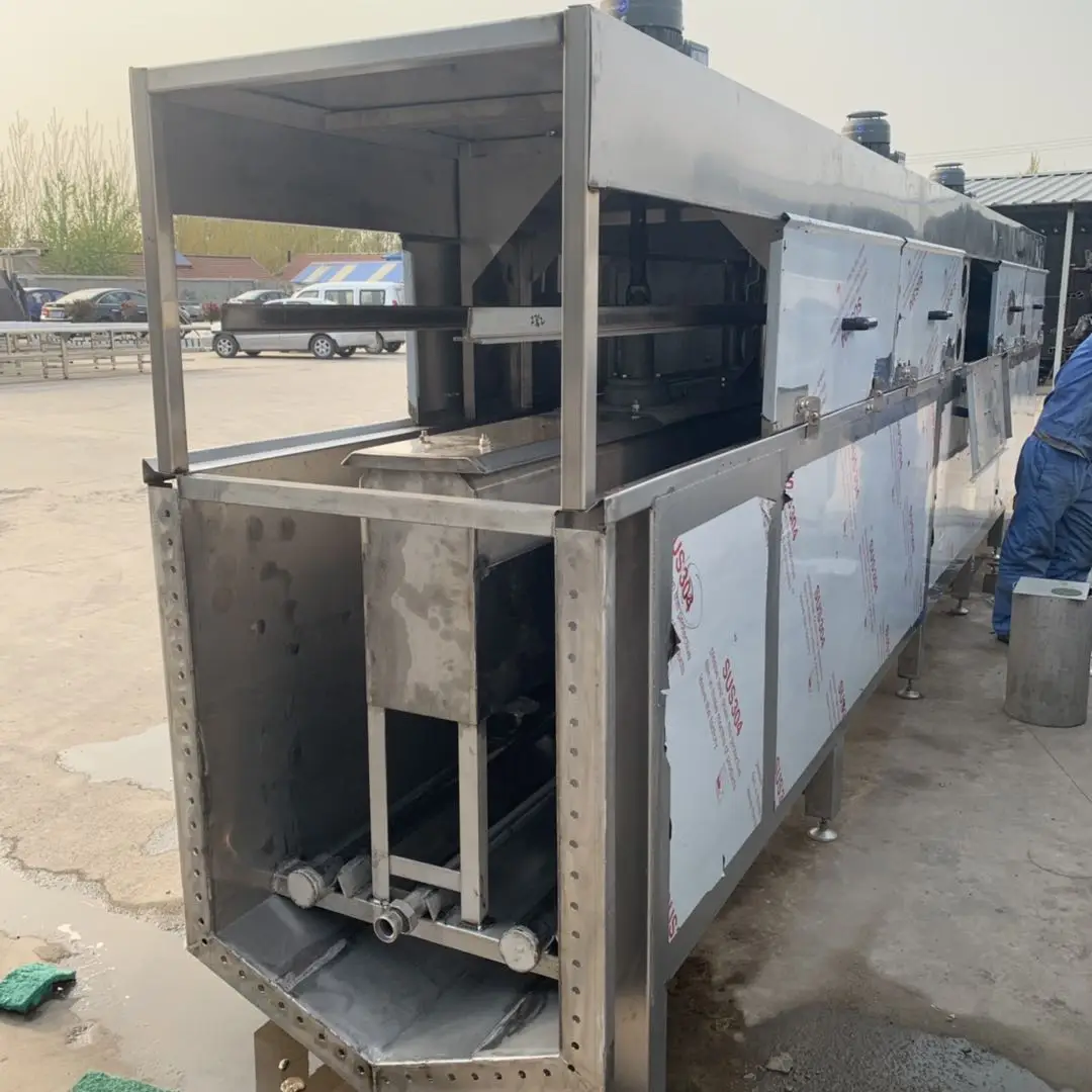 
poultry chicken duck slaughterhouse processing scalder machine 