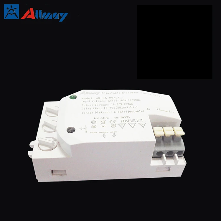 Регулируемый мини микроволновая печь сенсор детектор движения регулируемый расстояние задержки Время света сенсор переключатель