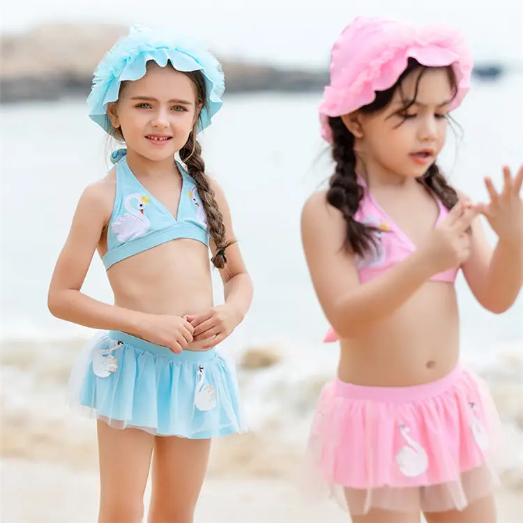 2019 Новые Горячие Маленькие девочки милые сексуальные дети бикини купальники костюм (1100012725217)