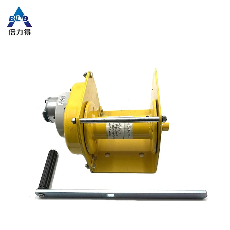 1T High performance mechanical winch manufacturer manual hand winch heavy duty hand winch for sale