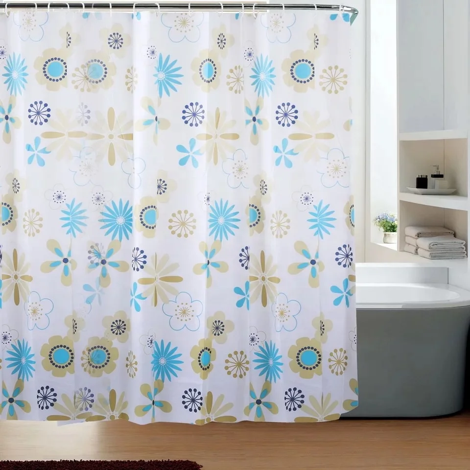 
PEVA fancy shower curtain 