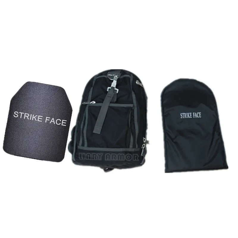 
US. NIJ Standard Strike Face Ballistic Non-Steel Ceramic Armor Plates / Backpack Insert / Bulletproof Plate 