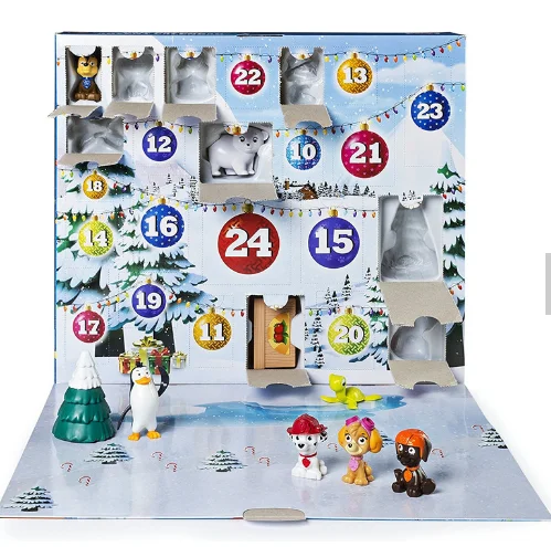 Custom Printing Christmas ramadan Advent Calendar cardboard box