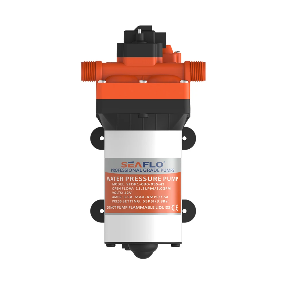 Pumplo для пресной воды высокого давления SEAFLO 12 В, насос для кемпинга