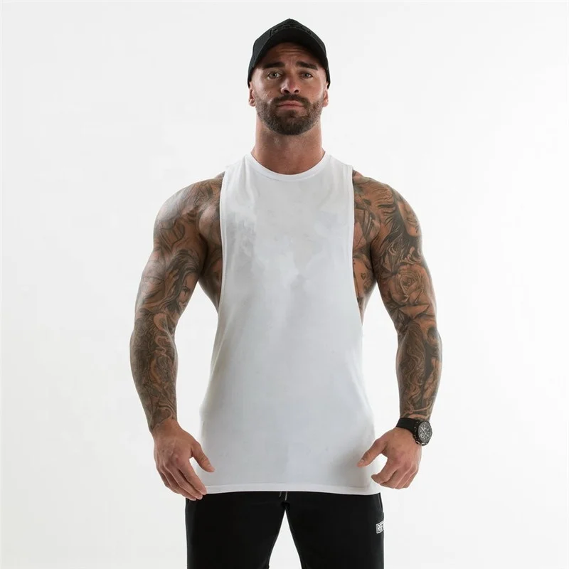 
Wholesale Fitness Clothing Gym Wear Tank Top Men Fitness 