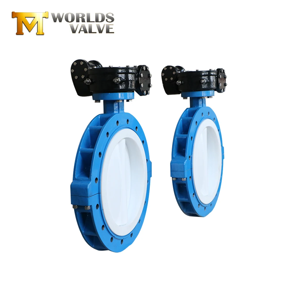 Чугуна Червячный клапан-бабочка волочения