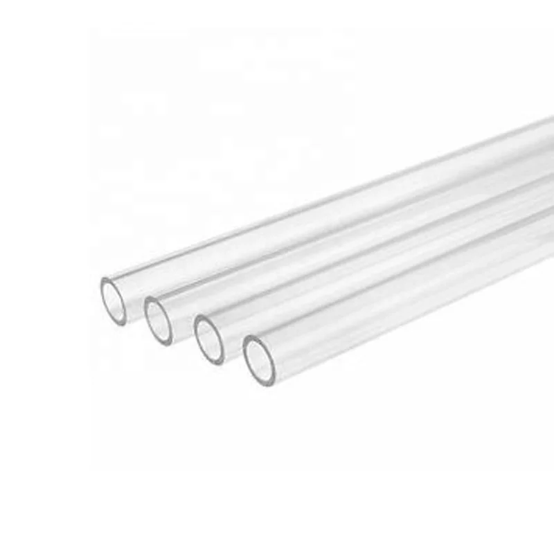 High quality hard straight plastic tubing PETG tube OD8mm*ID6mm for beverage straws