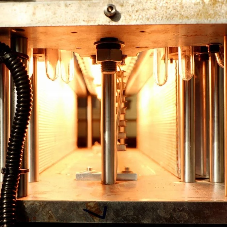 Fully automatic one step PET bottle blowing air compressor blow molding machine