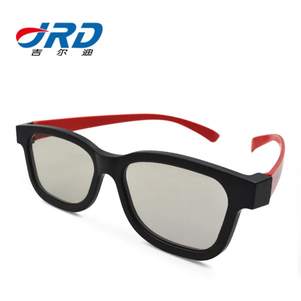
Hot Selling Foldable 3D Glasses Circular Polarized For RealD System KS10 Virtual Reality Simulator Cinema 3D Glasses 