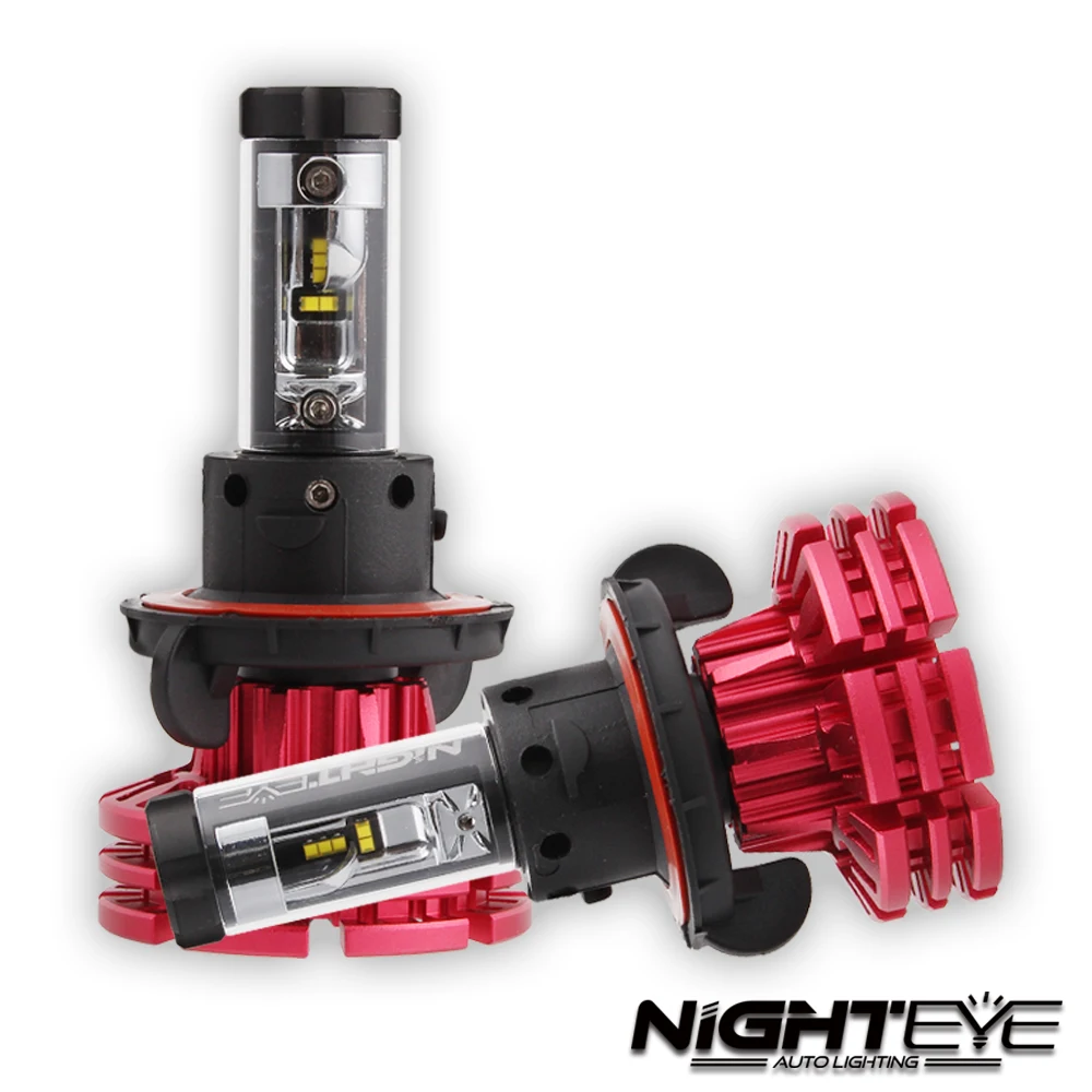 Nighteye fanless 10000 lumens X1 880 5202 9005 9006 9012 H1 H3 H4 H7 H11 H13 car led headlights h4