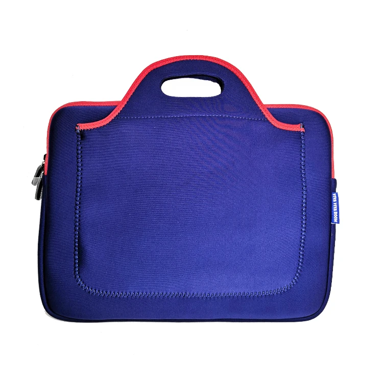 Guangdong factory supply directly laptop briefcase for women ladies neoprene neotebook bag with mouse mat