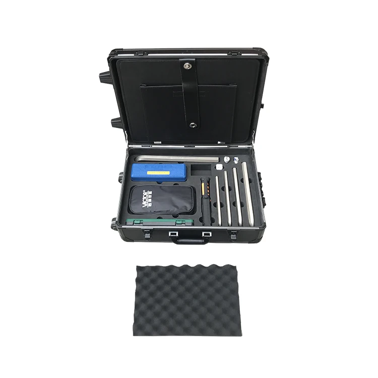 custom hight quality portable metal attache aluminium alloy tool trolley case box with wheels
