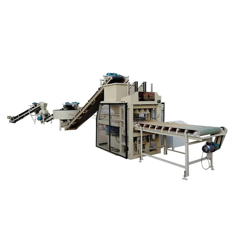Full Automatic Mud Brick Block Molding Machine Production Line Maker