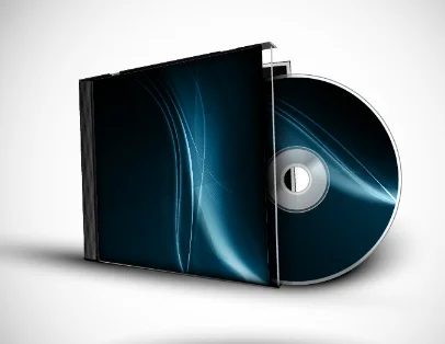 Упаковка для печати на заказ, компактная репликация дисков CD DVD