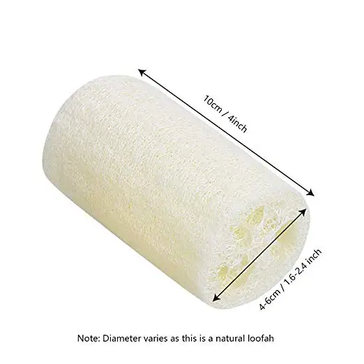 Whole Natural Loofah Vegetable Dish Scouring Pad for Kitchen Bath Sponge Body Exfoliating Scrubber Shower