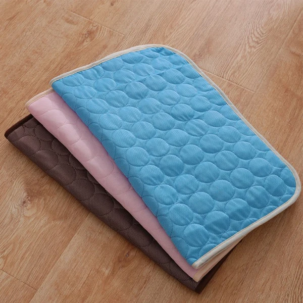 Pet Summer Ice Silk Cooling Mat Bed