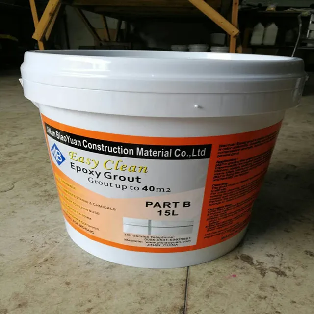 Commercial Waterproof Colored Epoxy Grout / Grouting Cement Mortar