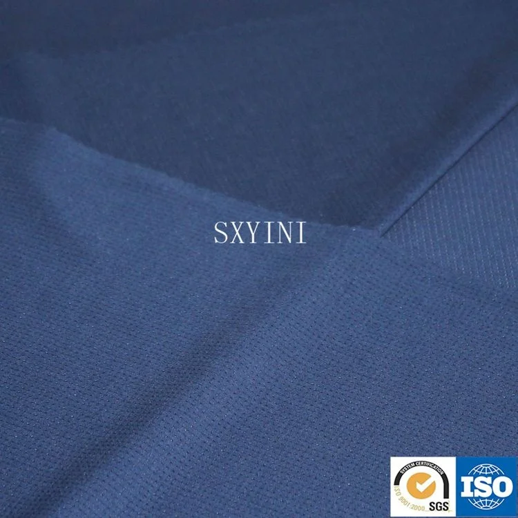 90% polyester 10%spandex elastic jacquard eyelet knitted fabric for sportswear