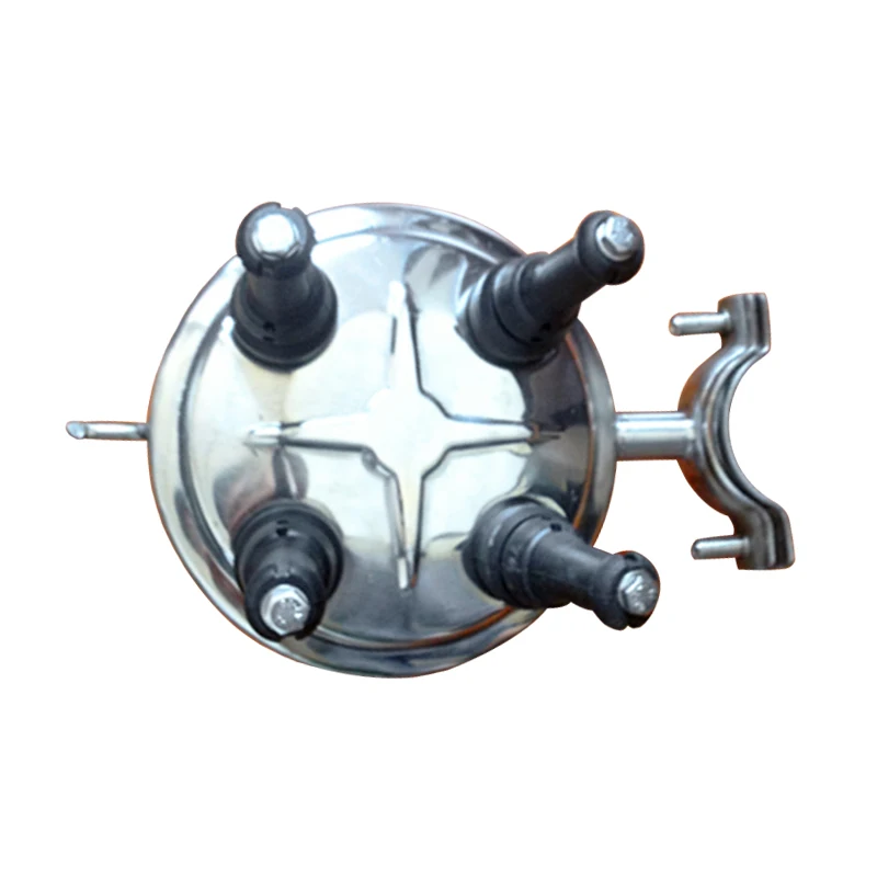 With Leather Packing Stainless Steel Cleaning Plate for Cow Milking Parlor CIP System Spare Parts