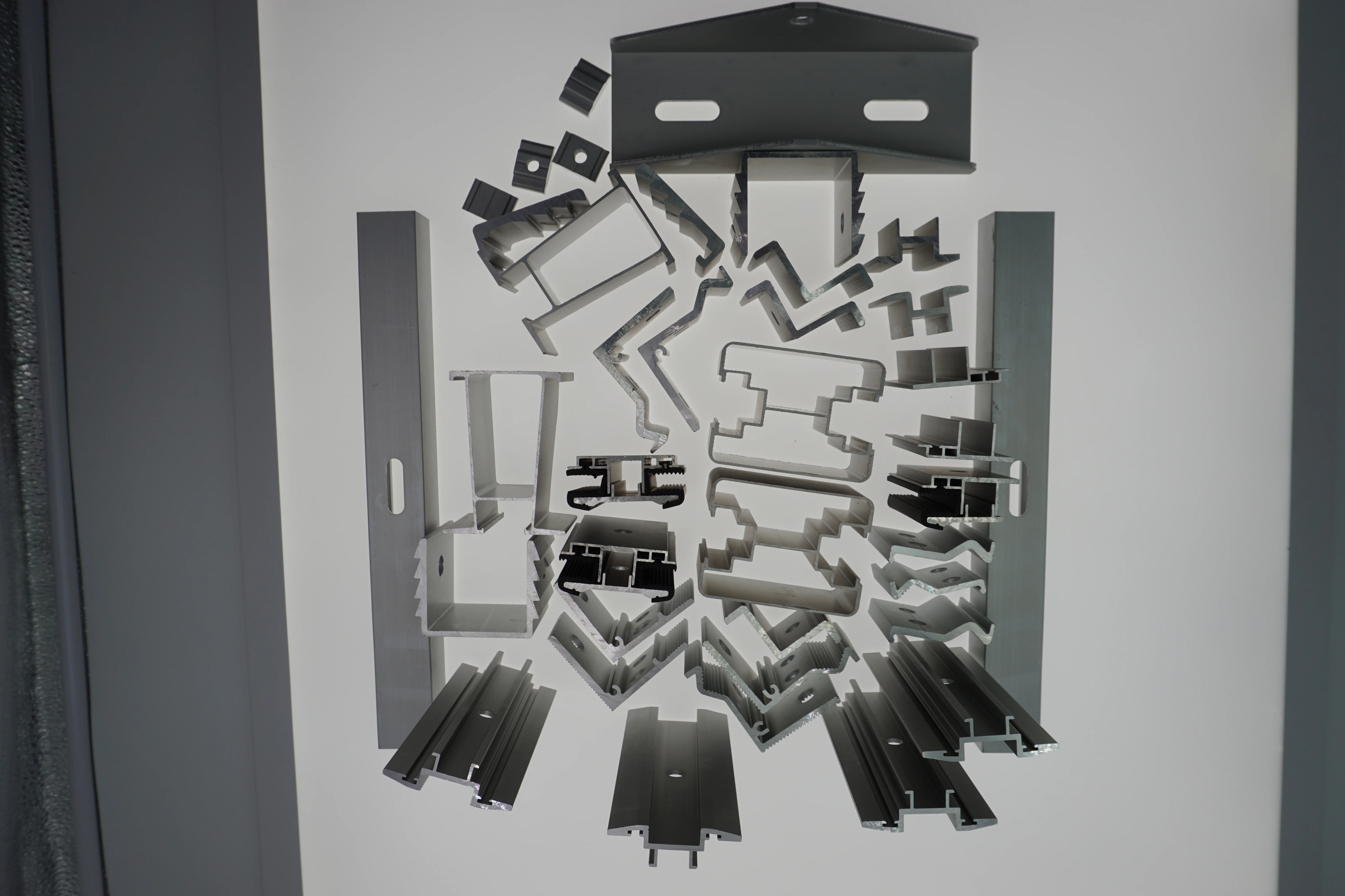 
6063 aluminum extrusion profile solar aluminum frame aluminum profile for solar panel 
