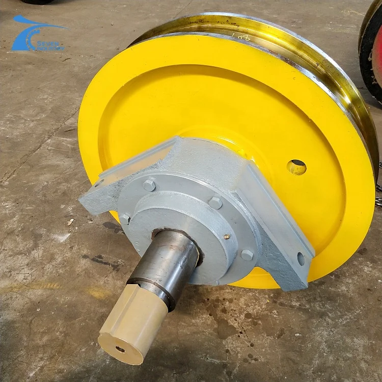  forge crane wheel and block for