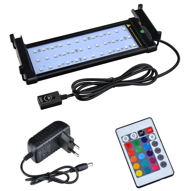 
Hot-selling RGB Aquatic Plants LED Light with Bracket for Fish Tank 