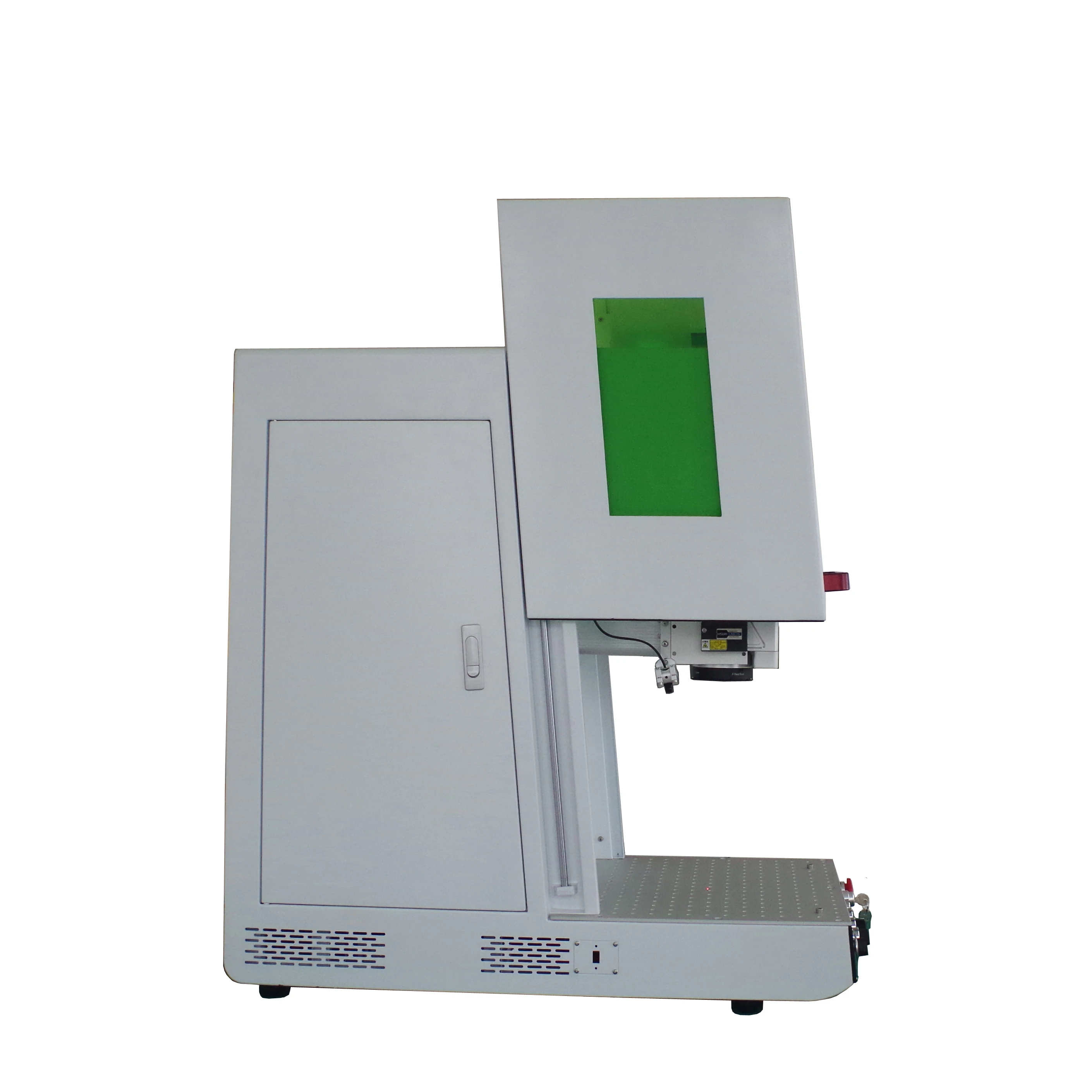 60w MOPA fiber laser engraving machine with autofocus/cyclops camera /rotary