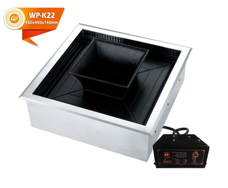 Ресторанное кухонное оборудование целая серия электрической горячей кастрюли и барбекю