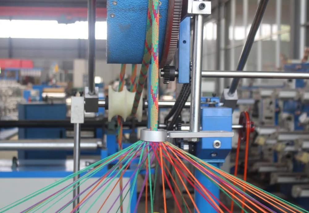 high speed 16 spindles rope braiding machine for pp nylon polyester rope making machine