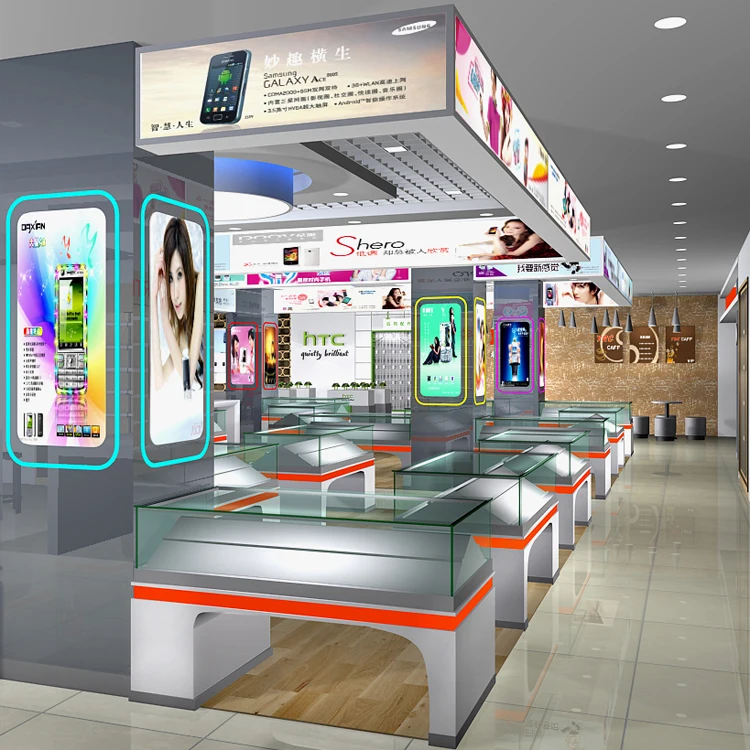 Mobile Phone Shop Display Counter Furniture For Mobile Phone Shop Decoration